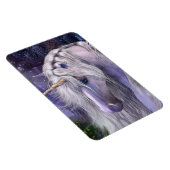 Moonlight Serenade Unicorn Premium Flexi Magnet (Rechte Seite)
