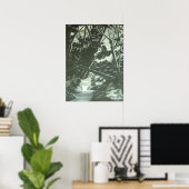 Moonlight Shadows Poster (Heimbüro)