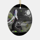 Moonlight Singer Fairy Keramikornament (Rechts)