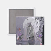 Moonlight Sleeper Magnet (Vorderseite/Rückseite)