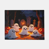 Moonlight Spooky Ghost Tales Fußmatte (Vorderseite)