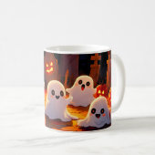Moonlight Spooky Ghost Tales Kaffeetasse (VorderseiteRechts)