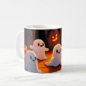 Moonlight Spooky Ghost Tales Kaffeetasse (Vorderseite Links)