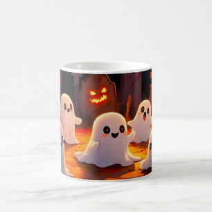 Moonlight Spooky Ghost Tales Kaffeetasse
