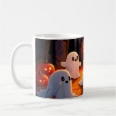 Moonlight Spooky Ghost Tales Kaffeetasse (Links)