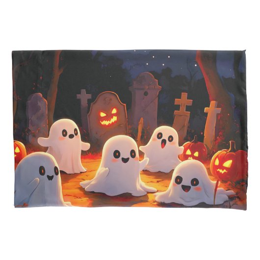 Moonlight Spooky Ghost Tales Kissenbezug (Vorderseite)