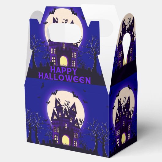 Moonlight Spuk Mansion Gable Geschenkschachtel (Geöffnet)