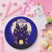 Moonlight Spuk Mansion Pappteller (Party)