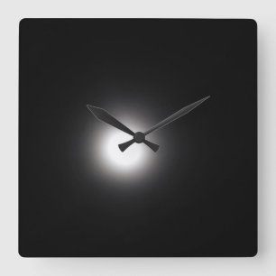 MOONLIGHT-STIL UND -DESIGN QUADRATISCHE WANDUHR