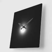 MOONLIGHT-STIL UND -DESIGN QUADRATISCHE WANDUHR (Winkel)