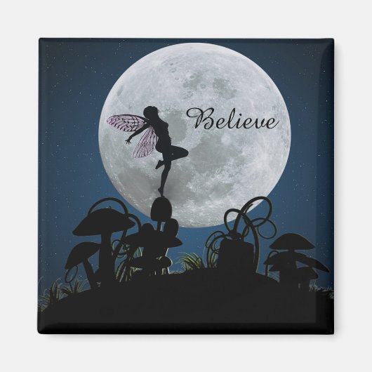Moonlight-Tanz glauben Märchenmagnet Magnet (Vorne)