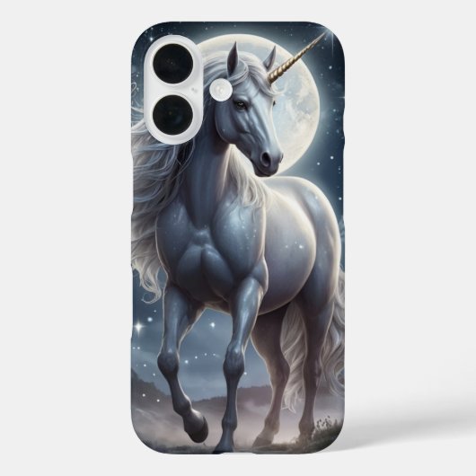 Moonlight Unicorn Case-Mate iPhone Hülle (Rückseite)