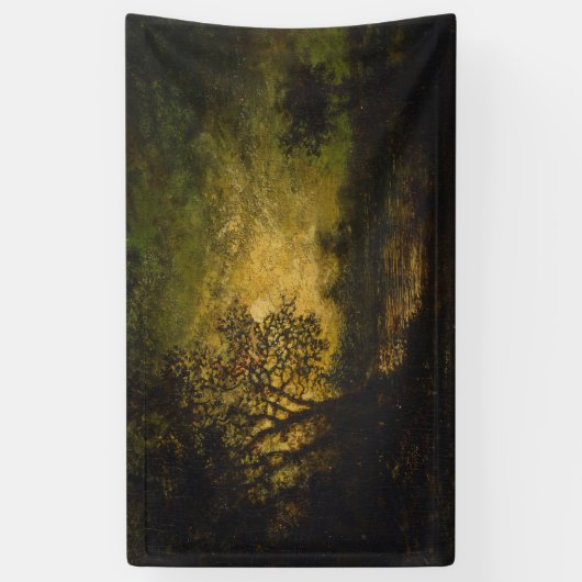 Moonlight (von Ralph Albert Blakelock) Banner (Vertikal)