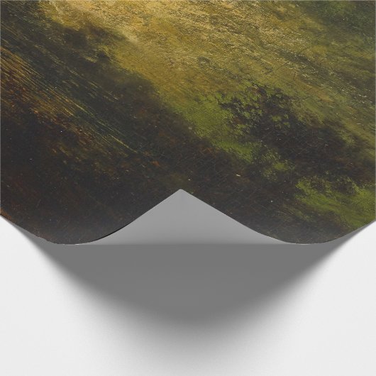 Moonlight (von Ralph Albert Blakelock) Geschenkpapier (Ecke)