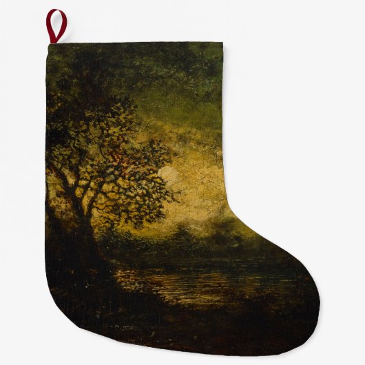 Moonlight (von Ralph Albert Blakelock) Großer Weihnachtsstrumpf (Vorderseite)