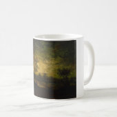 Moonlight (von Ralph Albert Blakelock) Kaffeetasse (VorderseiteRechts)