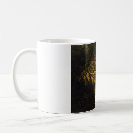 Moonlight (von Ralph Albert Blakelock) Kaffeetasse (Links)
