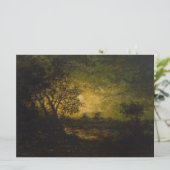 Moonlight (von Ralph Albert Blakelock) Karte (Stehend Vorderseite)