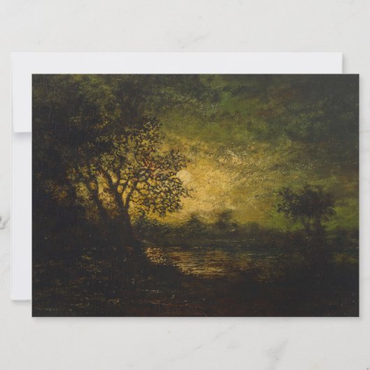 Moonlight (von Ralph Albert Blakelock) Karte (Vorderseite)