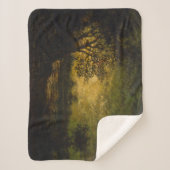 Moonlight (von Ralph Albert Blakelock) Sherpadecke (Vorderseite)