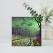 Moonlight Walk Einladung (Stehend Vorderseite)