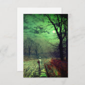 Moonlight Walk Einladung (Vorne/Hinten)