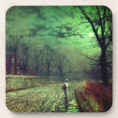 Moonlight Walk Getränkeuntersetzer (Vorderseite)