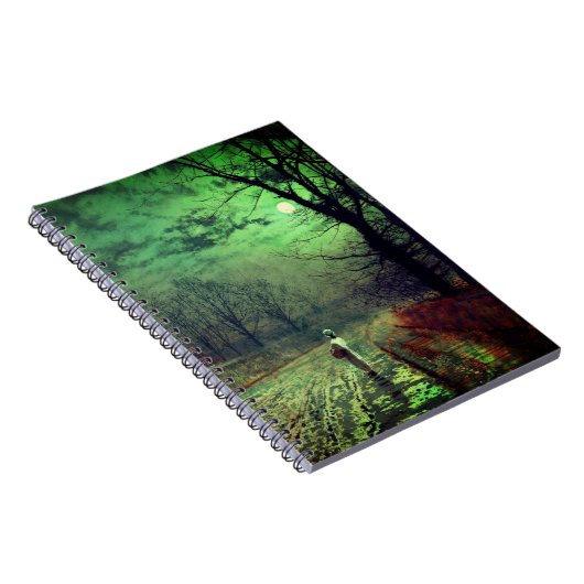 Moonlight Walk Notizblock (Rechte Seite)