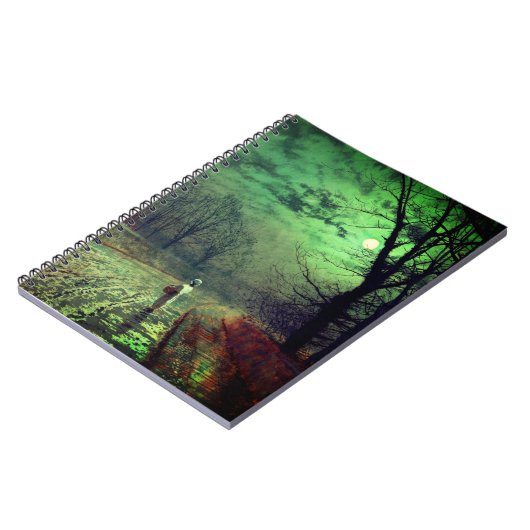 Moonlight Walk Notizblock (Linke Seite)