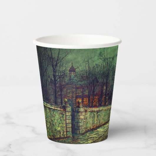 Moonlight Walk Pappbecher (Vorderseite)