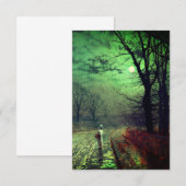 Moonlight Walk RSVP Karte (Vorne/Hinten)