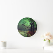 Moonlight Walk Runde Wanduhr (Zuhause)