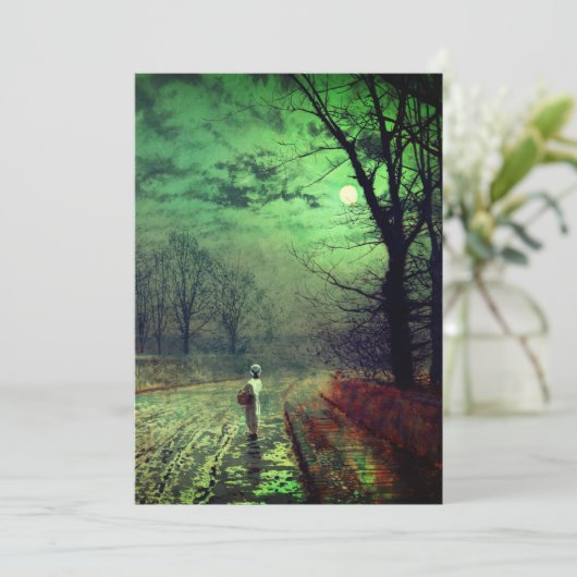 Moonlight Walk Save The Date (Stehend Vorderseite)