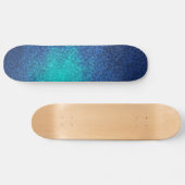 Moonlight Water Leaf Camouflage Skateboard (Horizontal)