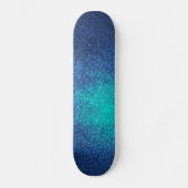 Moonlight Water Leaf Camouflage Skateboard (Vorderseite)