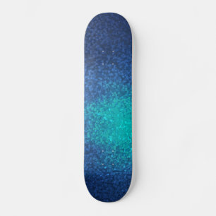 Moonlight Water Leaf Camouflage Skateboard