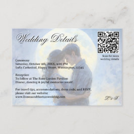 Moonlight Wedding Celestis Liebe Night Sky Thema Begleitkarte