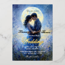 Moonlight Wedding Celestis Liebe Night Sky Thema