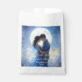 Moonlight Wedding Celestis Liebe Night Sky Thema Geschenktütchen (Vorderseite)