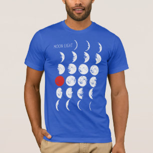 MOONLIGHT weiß und rot + Ihre Ideen T-Shirt