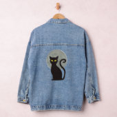 Moonlight Whiskers: Katze Familiar Jeansjacke (Hangar)