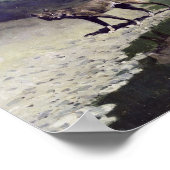 Moonlight Wolf Poster (Ecke)