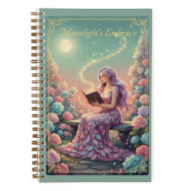 Moonlight's Embrace Enchanted Garden Journal