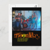 MOONLIKE POSTCARD POSTKARTE (Vorne/Hinten)