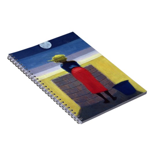 Moonlit Abend 2001 Notizblock (Rechte Seite)