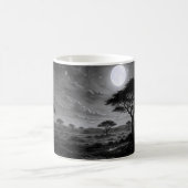 Moonlit African Savanna Kaffeetasse (Mittel)