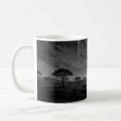 Moonlit African Savanna Kaffeetasse (Links)