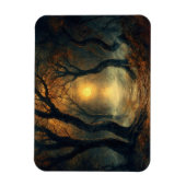 Moonlit Autumn Path Magnet (Vertikal)
