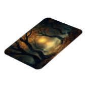 Moonlit Autumn Path Magnet (Linke Seite)