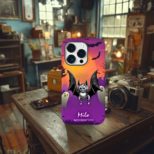 Moonlit Bat - Spooky Fun das ganze Jahr Case-Mate iPhone Hülle